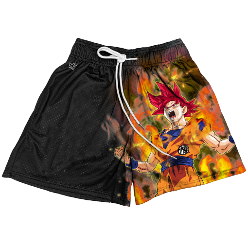 Dragon Ball Goku God Shorts