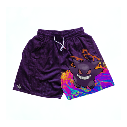 Gengar Pokemon Ghost Shorts